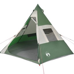 Acquista Tenda da Campeggio Tipi per 7 Persone Verde Impermeabile con riferimento GHV-94427 della ditta 