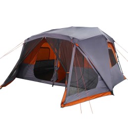 Acquista Tenda Campeggio 10 Persone Grigio e Arancione Impermeabile con riferimento GHV-94291 della ditta 