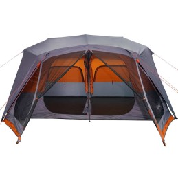 Acquista Tenda Campeggio 10 Persone Grigio e Arancione Impermeabile con riferimento GHV-94291 della ditta 