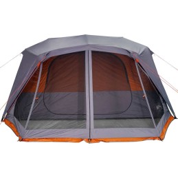 Acquista Tenda Campeggio 10 Persone Grigio e Arancione Impermeabile con riferimento GHV-94291 della ditta 
