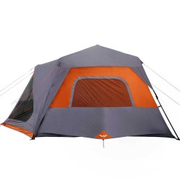Acquista Tenda Campeggio 10 Persone Grigio e Arancione Impermeabile con riferimento GHV-94291 della ditta 