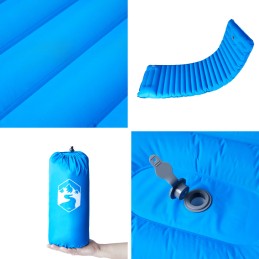 Acquista Materasso da Campeggio Autogonfiabile con Cuscini 1 Persona Blu con riferimento GHV-4007120 della ditta 