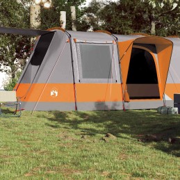 Acquista Tenda da Campeggio a Tunnel per 4 Persone Grigio e Arancione con riferimento GHV-94630 della ditta 