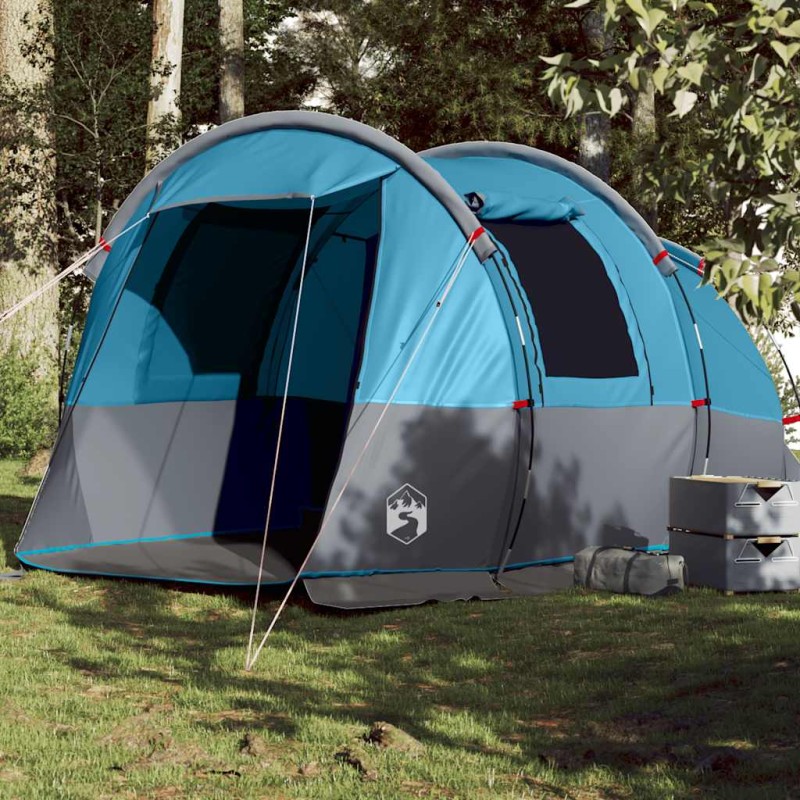 Acquista Tenda da Campeggio a Tunnel per 4 Persone Blu Impermeabile con riferimento GHV-94632 della ditta 