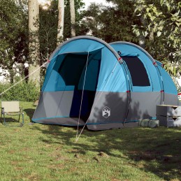 Acquista Tenda da Campeggio a Tunnel per 4 Persone Blu Impermeabile con riferimento GHV-94632 della ditta 
