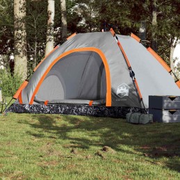 Acquista Tenda Campeggio 5 Persone Grigio e Arancione a Rilascio Rapido con riferimento GHV-4004175 della ditta 