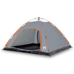 Acquista Tenda Campeggio 5 Persone Grigio e Arancione a Rilascio Rapido con riferimento GHV-4004175 della ditta 