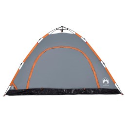 Acquista Tenda Campeggio 5 Persone Grigio e Arancione a Rilascio Rapido con riferimento GHV-4004175 della ditta 