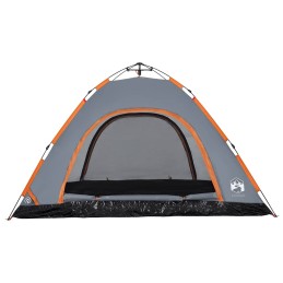 Acquista Tenda Campeggio 5 Persone Grigio e Arancione a Rilascio Rapido con riferimento GHV-4004175 della ditta 
