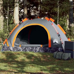 Acquista Tenda Campeggio 2 Persone Grigio e Arancione a Rilascio Rapido con riferimento GHV-4004163 della ditta 
