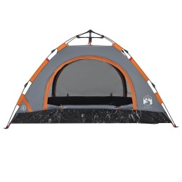 Acquista Tenda Campeggio 2 Persone Grigio e Arancione a Rilascio Rapido con riferimento GHV-4004163 della ditta 