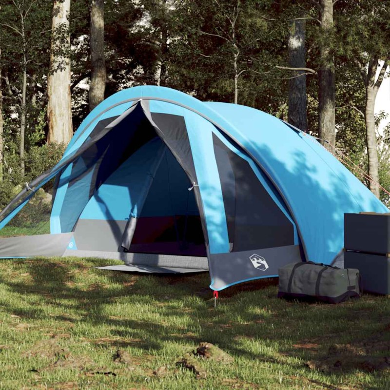 Acquista Tenda da Campeggio a Cabina per 4 Persone Blu Impermeabile con riferimento GHV-94714 della ditta 