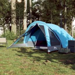 Acquista Tenda da Campeggio a Cabina per 4 Persone Blu Impermeabile con riferimento GHV-94714 della ditta 