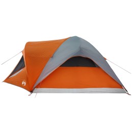 Acquista Tenda Familiare Cabina 6 Persone Grigia Arancione Impermeabile con riferimento GHV-94639 della ditta 
