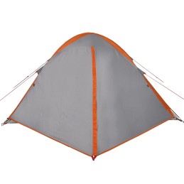 Acquista Tenda da Campeggio a Cupola 2 Persone Grigio e Arancione con riferimento GHV-94645 della ditta 