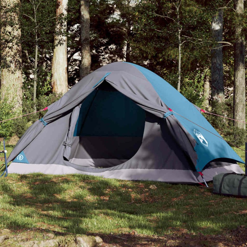 Acquista Tenda da Campeggio a Cupola per 4 Persone Blu Impermeabile con riferimento GHV-94647 della ditta 