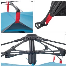 Acquista Tenda a Cupola da Campeggio 3 Persone Blu a Rilascio Rapido con riferimento GHV-4004194 della ditta 