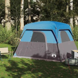 Acquista Tenda da Campeggio a Cabina per 4 Persone Blu Impermeabile con riferimento GHV-94543 della ditta 