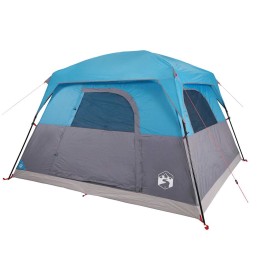 Acquista Tenda da Campeggio a Cabina per 4 Persone Blu Impermeabile con riferimento GHV-94543 della ditta 