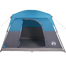Acquista Tenda da Campeggio a Cabina per 4 Persone Blu Impermeabile con riferimento GHV-94543 della ditta 