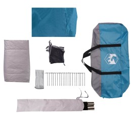 Acquista Tenda da Campeggio a Cabina per 4 Persone Blu Impermeabile con riferimento GHV-94543 della ditta 