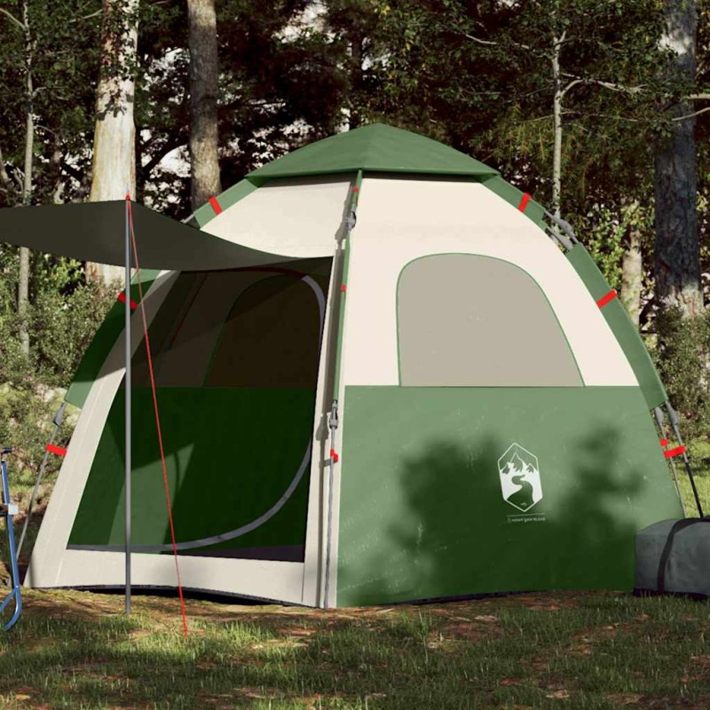 Acquista Tenda da Campeggio Cabina 4 Persone Verde a Rilascio Rapido con riferimento GHV-4005332 della ditta 