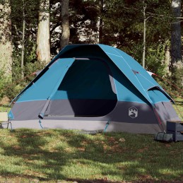 Acquista Tenda da Campeggio a Cupola per 4 Persone Blu Impermeabile con riferimento GHV-94782 della ditta 