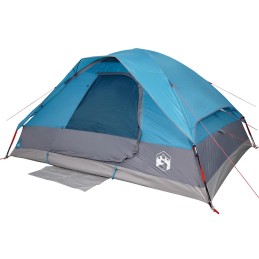 Acquista Tenda da Campeggio a Cupola per 4 Persone Blu Impermeabile con riferimento GHV-94782 della ditta 