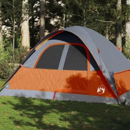 Acquista Tenda Familiare a Cupola 6 Persone Arancione Impermeabile con riferimento GHV-94557 della ditta 