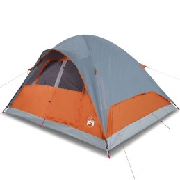 Acquista Tenda Familiare a Cupola 6 Persone Arancione Impermeabile con riferimento GHV-94557 della ditta 