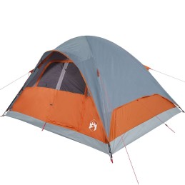 Acquista Tenda Familiare a Cupola 6 Persone Arancione Impermeabile con riferimento GHV-94557 della ditta 