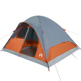 Acquista Tenda Familiare a Cupola 6 Persone Arancione Impermeabile con riferimento GHV-94557 della ditta 