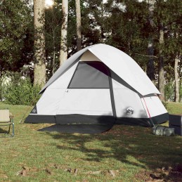 Acquista Tenda Campeggio a Cupola 3 Persone Bianca Tessuto Impermeabile con riferimento GHV-94698 della ditta 