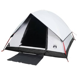 Acquista Tenda Campeggio a Cupola 3 Persone Bianca Tessuto Impermeabile con riferimento GHV-94698 della ditta 
