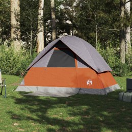 Acquista Tenda da Campeggio a Cupola 2 Persone Arancione Impermeabile con riferimento GHV-94693 della ditta 