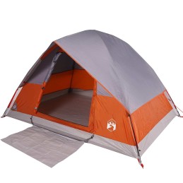 Acquista Tenda da Campeggio a Cupola 2 Persone Arancione Impermeabile con riferimento GHV-94693 della ditta 