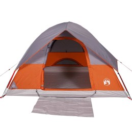 Acquista Tenda da Campeggio a Cupola 2 Persone Arancione Impermeabile con riferimento GHV-94693 della ditta 