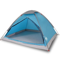 Acquista Tenda da Campeggio a Cupola per 4 Persone Blu Impermeabile con riferimento GHV-94763 della ditta 