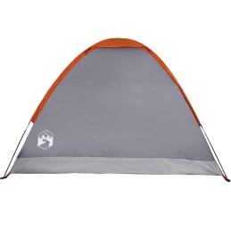 Acquista Tenda da Campeggio a Cupola 2 Persone Grigio e Arancione con riferimento GHV-94761 della ditta 