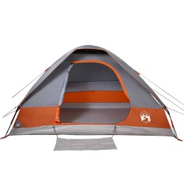 Acquista Tenda da Campeggio a Cupola 2 Persone Grigio e Arancione con riferimento GHV-94775 della ditta 