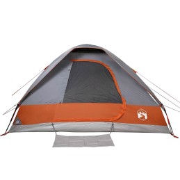 Acquista Tenda da Campeggio a Cupola 2 Persone Grigio e Arancione con riferimento GHV-94775 della ditta 