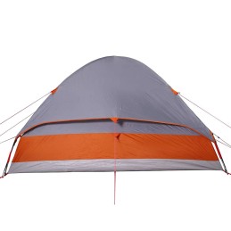 Acquista Tenda da Campeggio a Cupola 2 Persone Grigio e Arancione con riferimento GHV-94775 della ditta 