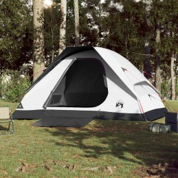 Acquista Tenda Campeggio a Cupola 4 Persone Bianca Tessuto Impermeabile con riferimento GHV-94780 della ditta 