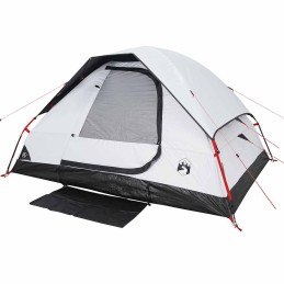 Acquista Tenda Campeggio a Cupola 4 Persone Bianca Tessuto Impermeabile con riferimento GHV-94780 della ditta 
