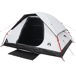 Acquista Tenda Campeggio a Cupola 4 Persone Bianca Tessuto Impermeabile con riferimento GHV-94780 della ditta 
