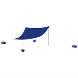 Acquista Baldacchino da Spiaggia con Ancore per la Sabbia Blu 304x300 cm con riferimento GHV-4008644 della ditta 
