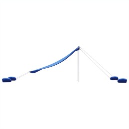 Acquista Baldacchino da Spiaggia con Ancore per la Sabbia Blu 304x300 cm con riferimento GHV-4008644 della ditta 