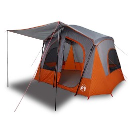 Acquista Tenda Campeggio Cabina 5 Persone Grigio Arancione Impermeabile con riferimento GHV-94754 della ditta 