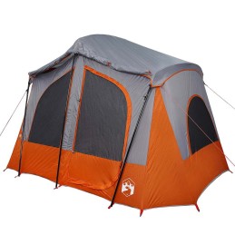 Acquista Tenda Campeggio Cabina 5 Persone Grigio Arancione Impermeabile con riferimento GHV-94754 della ditta 