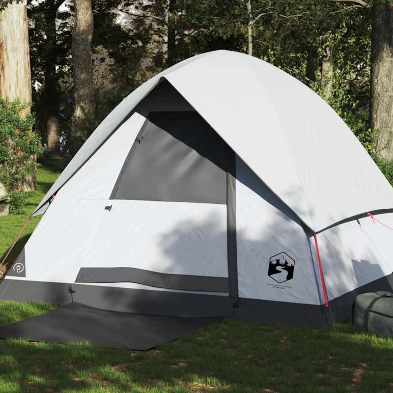Acquista Tenda Campeggio a Cupola 4 Persone Bianca Tessuto Impermeabile con riferimento GHV-94702 della ditta 